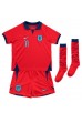 England Marcus Rashford #11 Babyklær Borte Fotballdrakt til barn VM 2022 Korte ermer (+ Korte bukser)